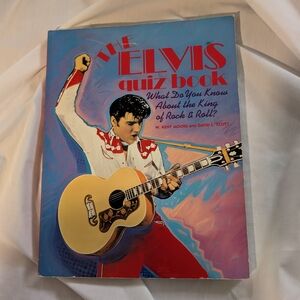 The Elvis Quiz Book - Red and Blue Cover